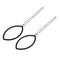 Women's Metal Leaf Shaped Straight Hair Clip