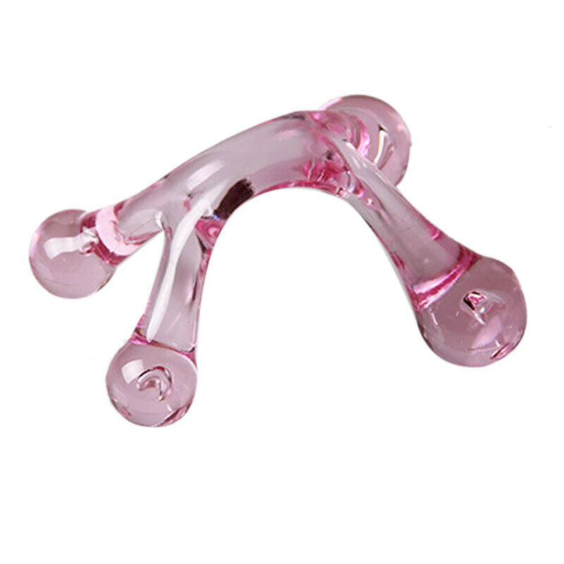 Practical Hand Held Massager Back Neck Full Body Spa Therapy Handheld Acupr R7T3