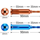Wire Twisting Tools Hex Shank 1/4 Batch Head Connector and Cable Striper Wi