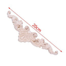 Wood Carved Corner Onlay Applique Frame Decor Furniture Craft Unpainted Typ F5I9