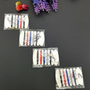 50Pcs Travel Thread Threader Needle Tape Measure Scissor Bag Home Set Sewi WEE