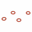 50 Pcs Red Silicone O Ring Seal Washers 10mm x 6mm x 2mm
