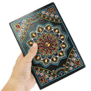 DIY Mandala Special Shaped Diamond Painting 50 Pages Sketchbook A5 Notebook