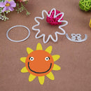 3pcs DIY Sun Cutting Dies Scrapbooking/Photo Album Embossing Metal Stencils