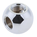 3-Way G1/4'' Internal Thread Computer Water Cooling Ball Fittings Connectors