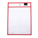 10Pcs Multicolored Dry Erase Pockets School Supplies for Teachers,Reusable