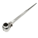 1X Metric Ratchet Spanner Double Opening Scaffolding Socket Wrench 19-22mm