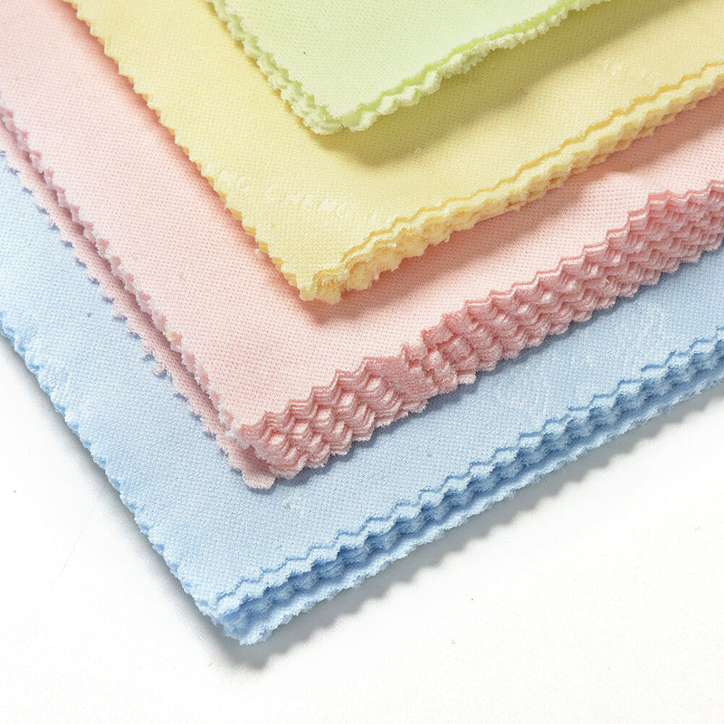 100x Microfiber Cleaner Camera Lens LCD Screen Glass Cleaning Cloth Colorful 3C