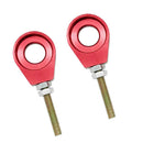 Red 15mm Chain Adjuster Block Tensioner for Pit Quad Dirt Bike ATV CRF50