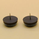 50x FELT FLOOR PROTECTORS Nail In Anti-Skid Furniture Leg/Chair/Table Caps O6Q5