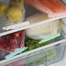 4Pcs Food Snack Storage Seal Sealing Bag Clips Sealer Clamp Solid Color Foo A5I9