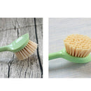 1Pcs Natural Bamboo Dish Brush Hand Brush over Wood Handle and Stiff Bristl