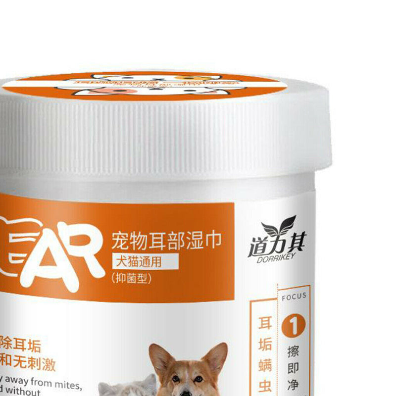 2x Professional Grooming Pads for Dog Cat Eyes Professional Pet Eye Clean Wipes