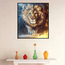 5D DIY Full Drill Diamond Painting Flame Lion Cross Stitch Embroidery Kits