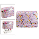 Household Quilted Sewing Machine Dust Cover with Pockets Carrying Storage Bag
