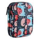 Knitting Crochet Hook Needles Case Empty Zipper Bag Organizer Cartoon
