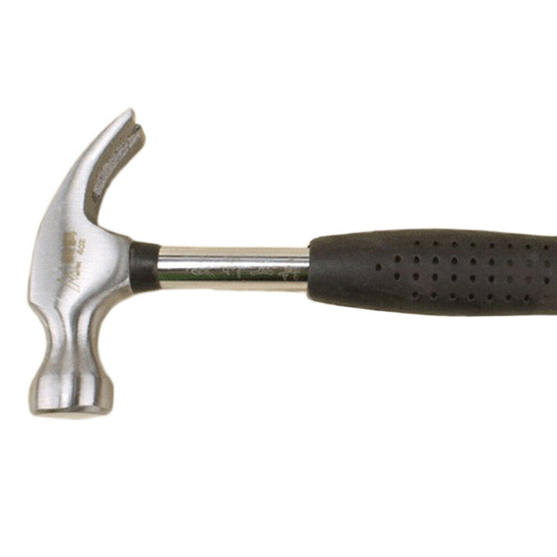 Set of 2pcs Stubby Claw Hammer with Magnetic Nail Starter and Soft Grip Handle