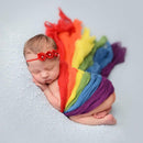 Stretch Wraps Mohair Newborn Photo Props Infant Blanket Soft Photo Props