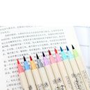 10 Colour Artist Brush Pens Watercolour Drawing Calligraphy Painting Pen Set !