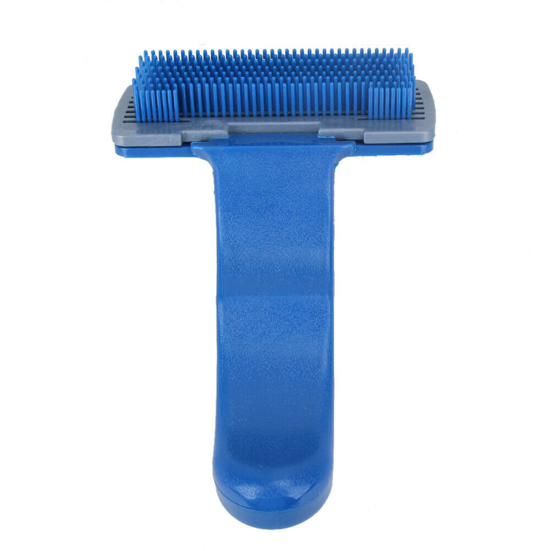 New Grooming Self Cleaning Pet Brush Dog Cat Grooming Trimmer Soft Pin