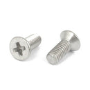 M3 x 8mm Phillips Flat Head Countersunk Bolts Machine Screws 100pcs C1I1