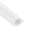 2Piece 1.6ft White Thin Photography Backdrops Photo Studio Square Background
