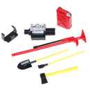 6Pcs 1/10 Crawler Truck Scale Plastic Accessory Tools For SCX10 D90 RC  BX