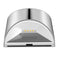 2pcs Warm White 4 LED Solar Lights Waterproof  Wall Stair Lamp for Security