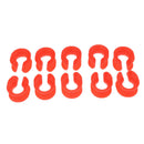 10x Plastic Climbing Rope Protection Cover Thimbles For Training Rappelling