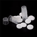 10Pcs 20ml Plastic Liquid Measuring Cups Measuring Container with Cap new M&O