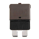 DC 28V/7.5A Manual Reset Circuit Breaker Blade Fuse w/ Button for Car Boat