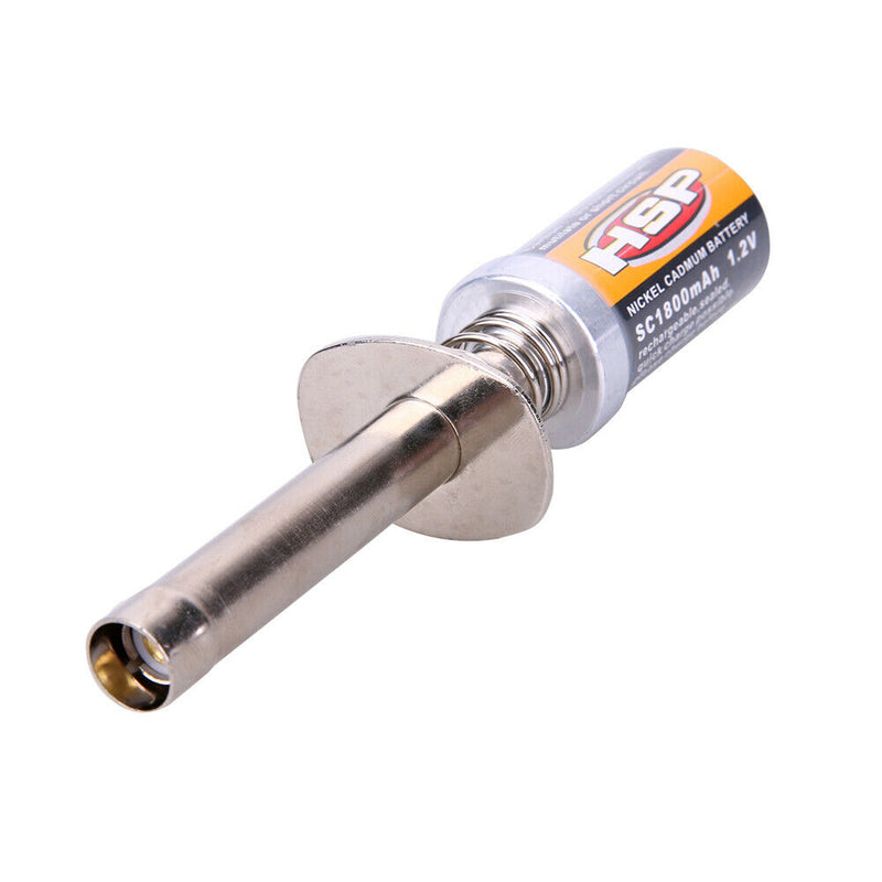 Glow Plug Starter Igniter Charger for Gas Nitro Engine 1/10 1/8 RC Car (US)
