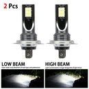 2X H7 LED Headlight Conversion 110W 30000LM 6000K Error Free Canbus Bulb Set !!