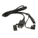 12-24V Solar Panel Battery SAE Plug to USB Female Extension Connector Cable