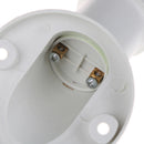 White E27 Lamp Base Socket 45 Degree Oblique Plastic Light Bulb Base AC 250V 4AL