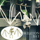 Bat Skeleton Hanging Upside Down Halloween Animal Prop B5O4 Decor House Hau X9T2