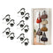 5 Pcs Black Over-the-Door 8 Hook Hanger