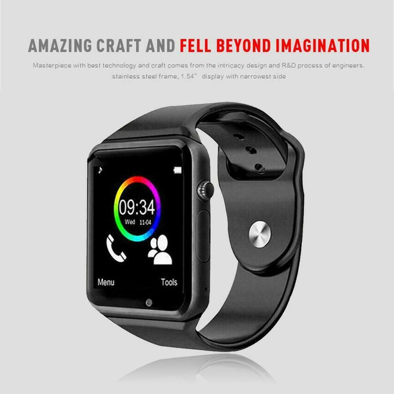 A1 Intelligent Watch 1.54 inch Touch Screen Wristband Support SIM 32G TF Card