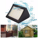 500LM Solar 38LED Body Induction Light Waterproof Outdoor Garden Yard Wall Lamp