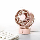 Mini Portable Quiet Usb Desk Fan Home Office Electric Oscillating Table Coo Q6T7