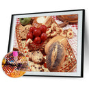 Bread Cherry 5D DIY Full Round Drill Diamond Painting Manual Mosaic (DM156)