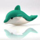 1Pcs Dolphin Shaped Rubber Eraser Lovely Cartoon Erasers SA Students,School R0G7