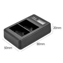EN-EL14 EN-EL14A 5V 2A LCD Display Dual Port USB Battery Charger For Nikon P7800