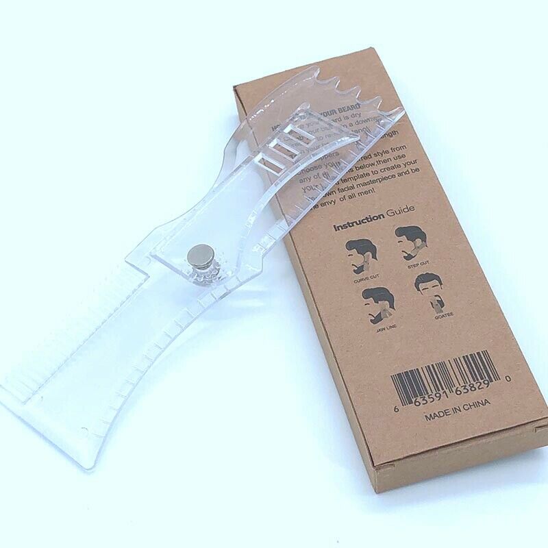 New Rotating Beard Styling Comb Can Be Adjusted At Different Angles Of Bear F1S6