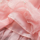 Children's Party Dress Girl Lace Flower Children's Pettiskirt Dress Childre A4L2