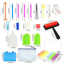 60 Packs 5D Diamond Painting Tools and Accessories Kits with Roller, DIY