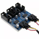 Motherboard Usb 9Pin Header 1 To 4 Splitter Port Multiplier 30Cm Extension  V5H8