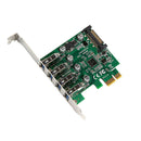 PCI-E to 4-Port USB 3.0 Hub Expansion Card Converter for Desktop Computer