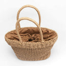 Casual Simple And Generous No Decorative Plain Color Net Hollow Textured Wo G6J4