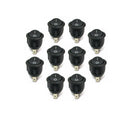 10 X Round On/Off Rocker SPST AC Switch Control 2 Pin 125V 250V 6A 10A